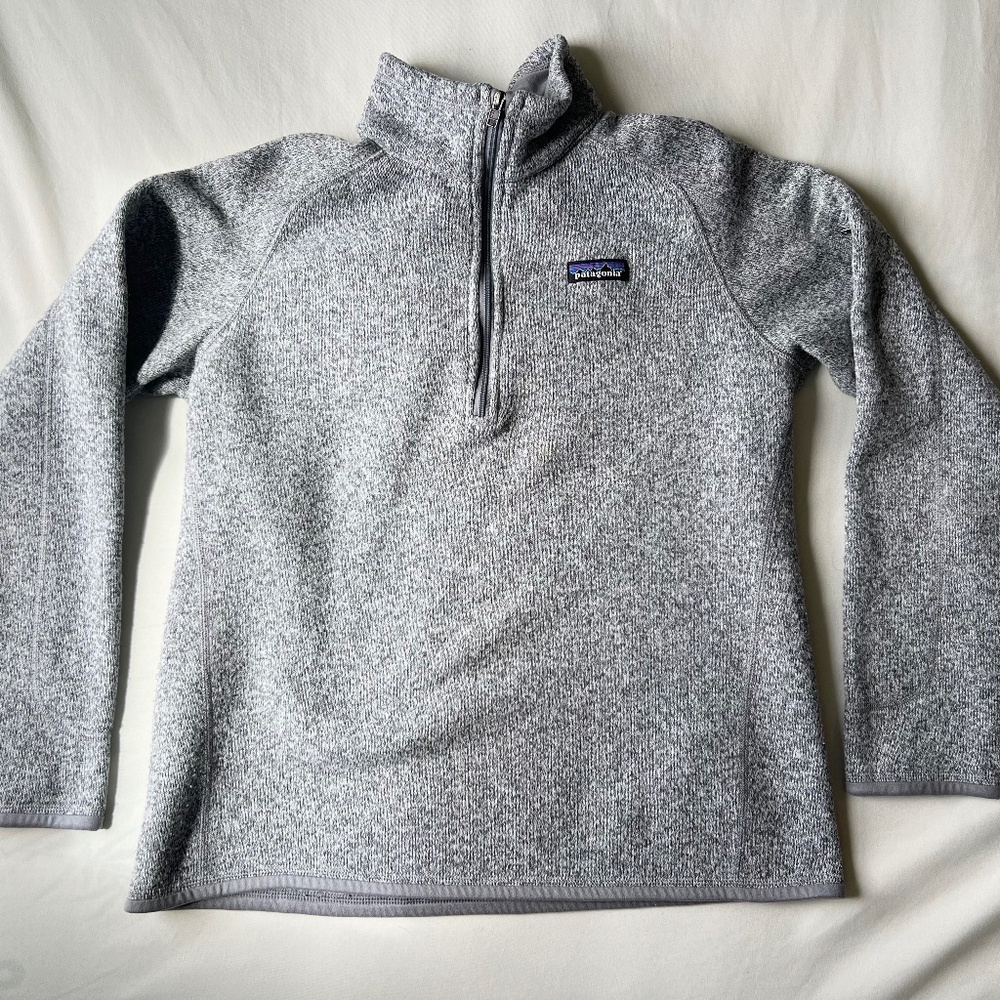 Patagonia Women’s 1/4 Zip Better Sweater Pullover size L